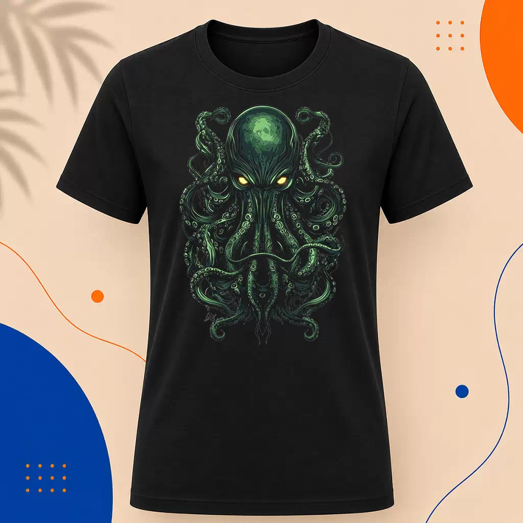 Pánské tričko - Cthulhu – Spící ve věčnosti